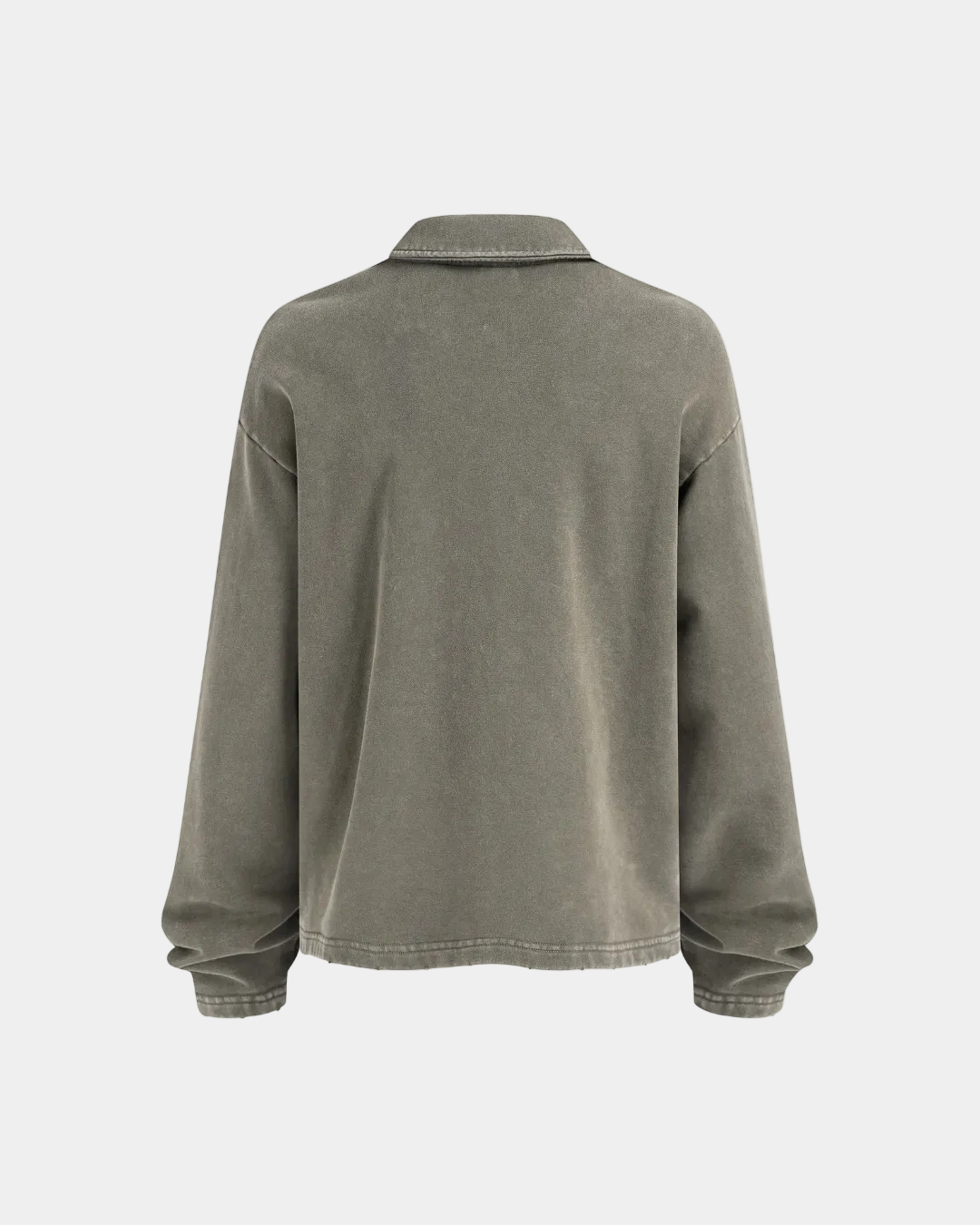WORN GREEN POLO