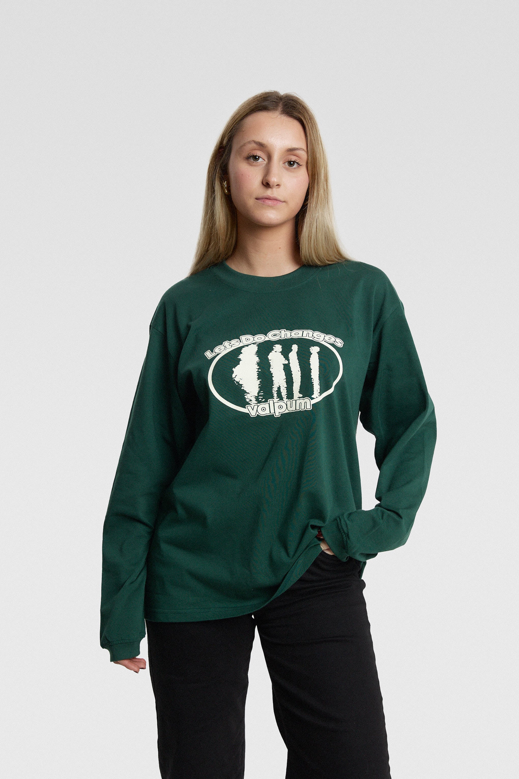 CHANGES GREEN LONGSLEEVE