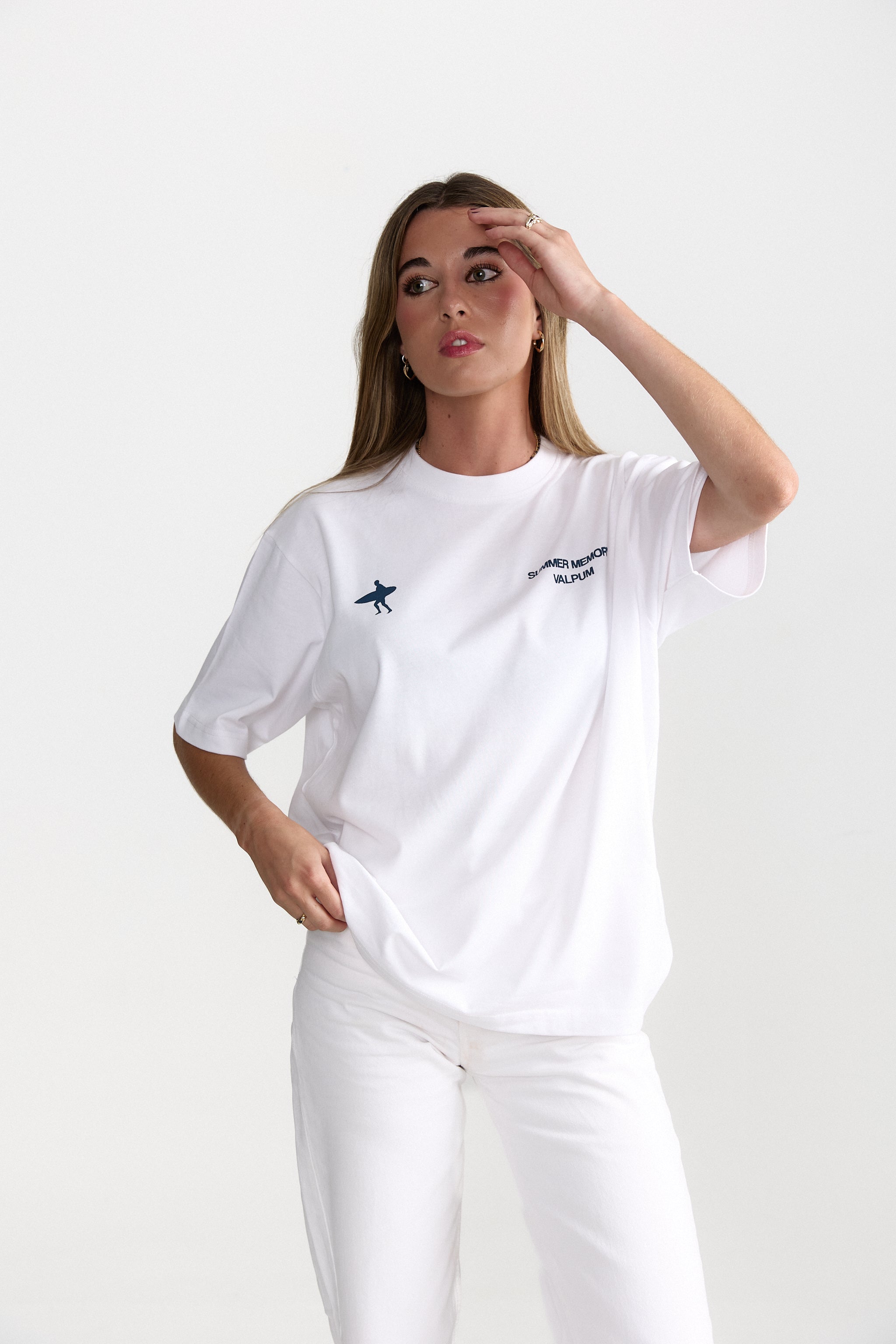 SUMMER WHITE T-SHIRT