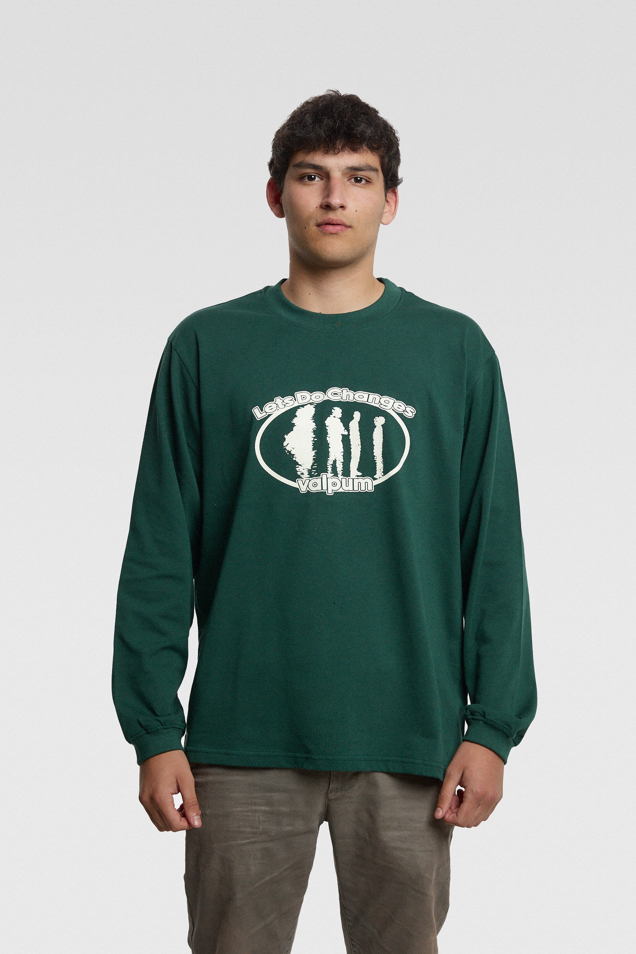 CHANGES GREEN LONGSLEEVE