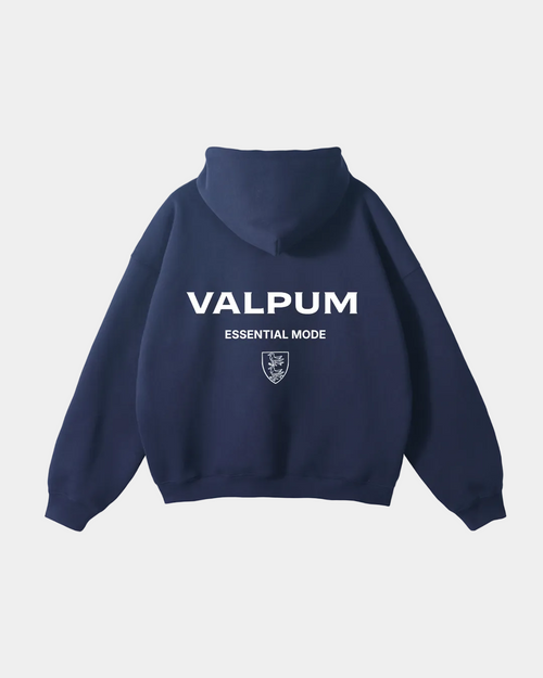 ESSENTIAL MODE NAVY HOODIE