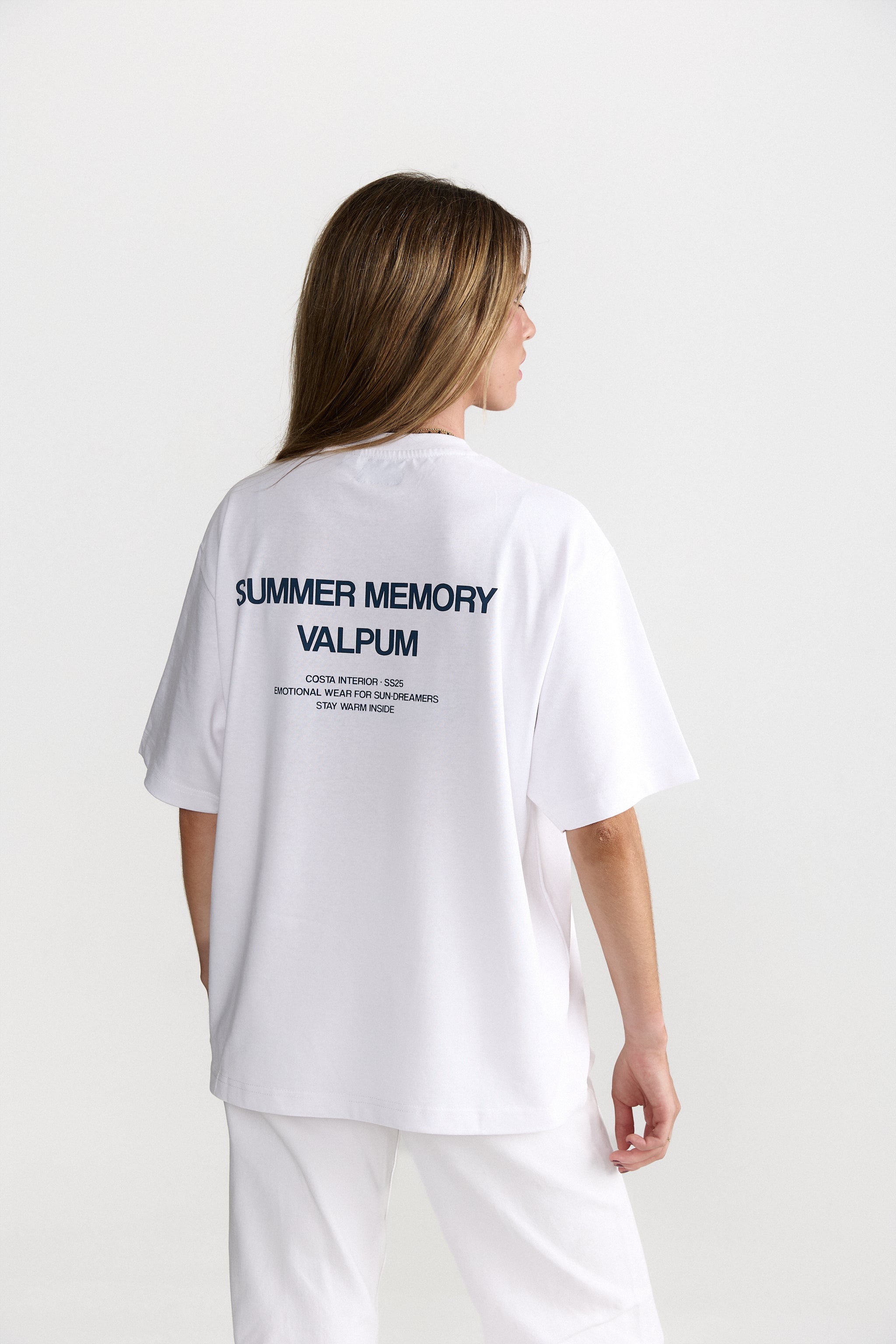 SUMMER WHITE T-SHIRT