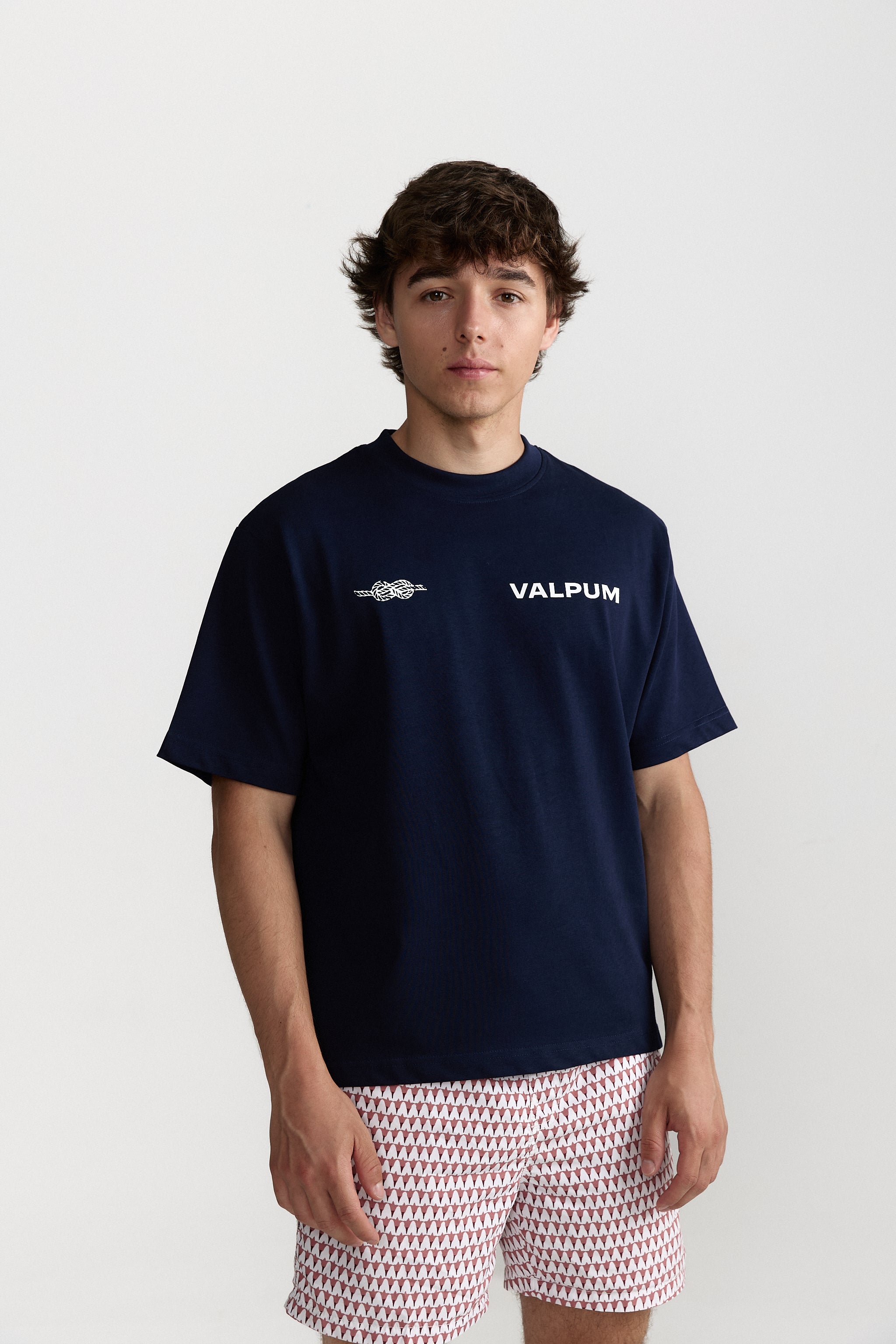 MOMENTS NAVY T-SHIRT
