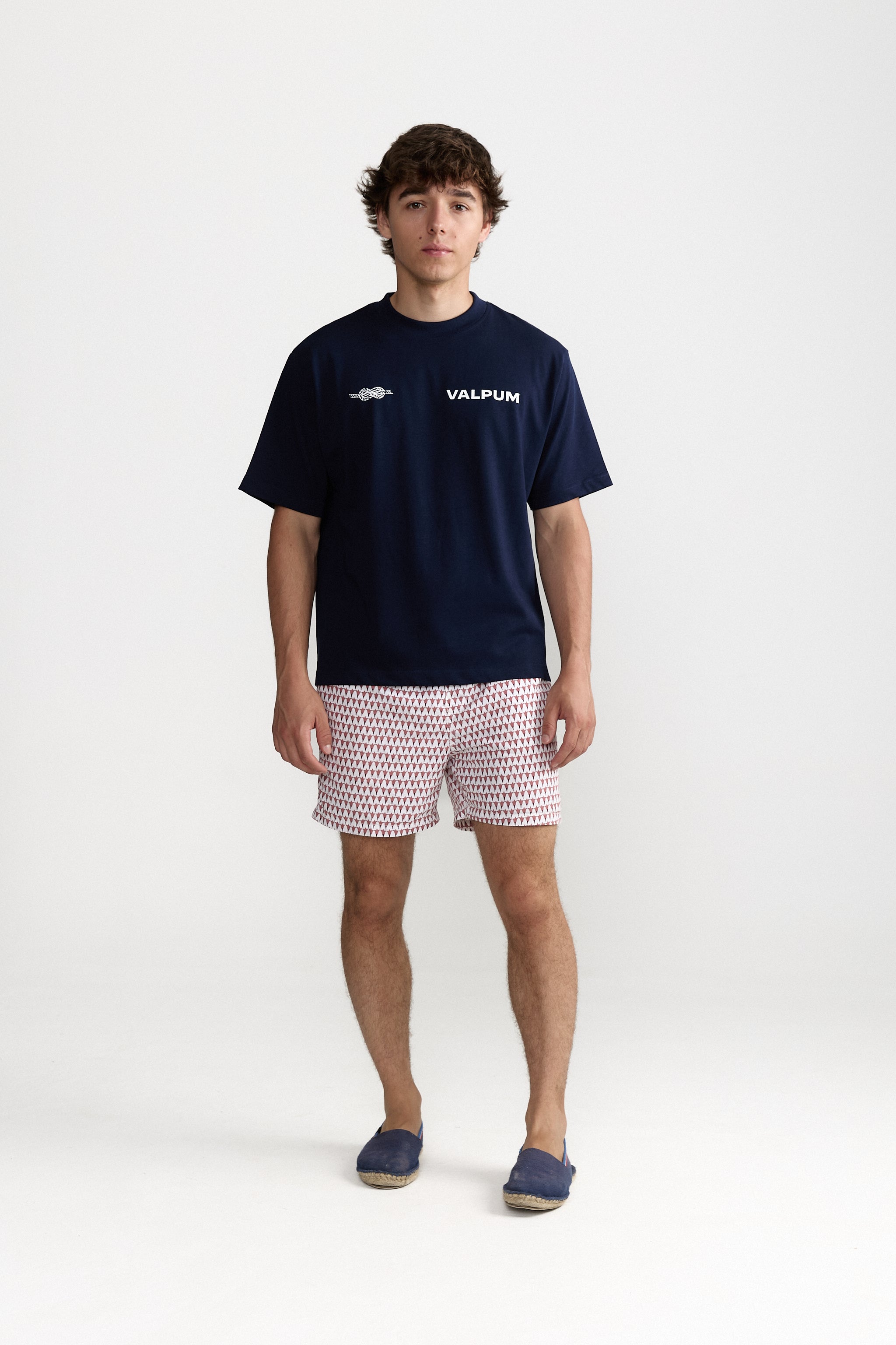 MOMENTS NAVY T-SHIRT