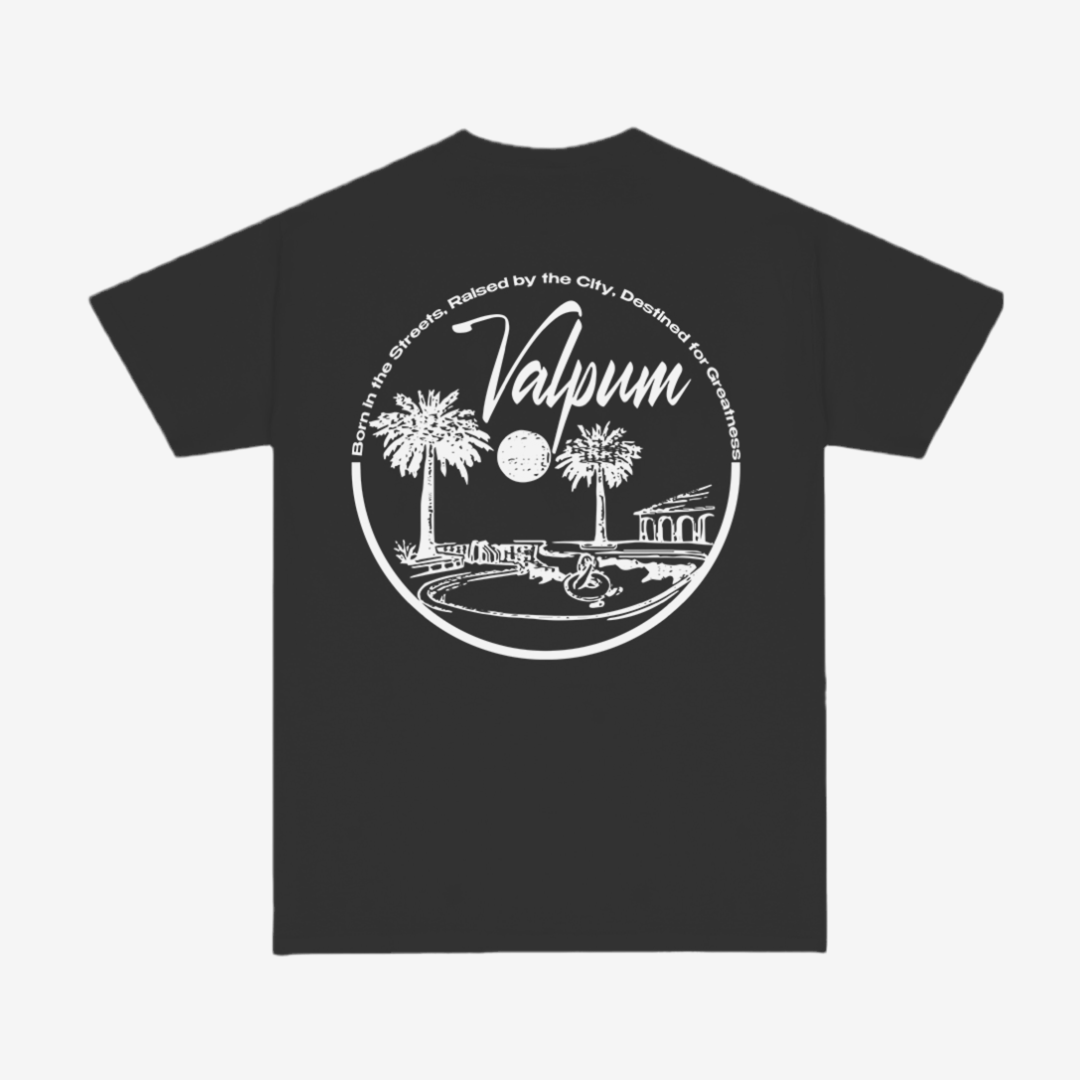 RELAX BLACK OYTER T-SHIRT