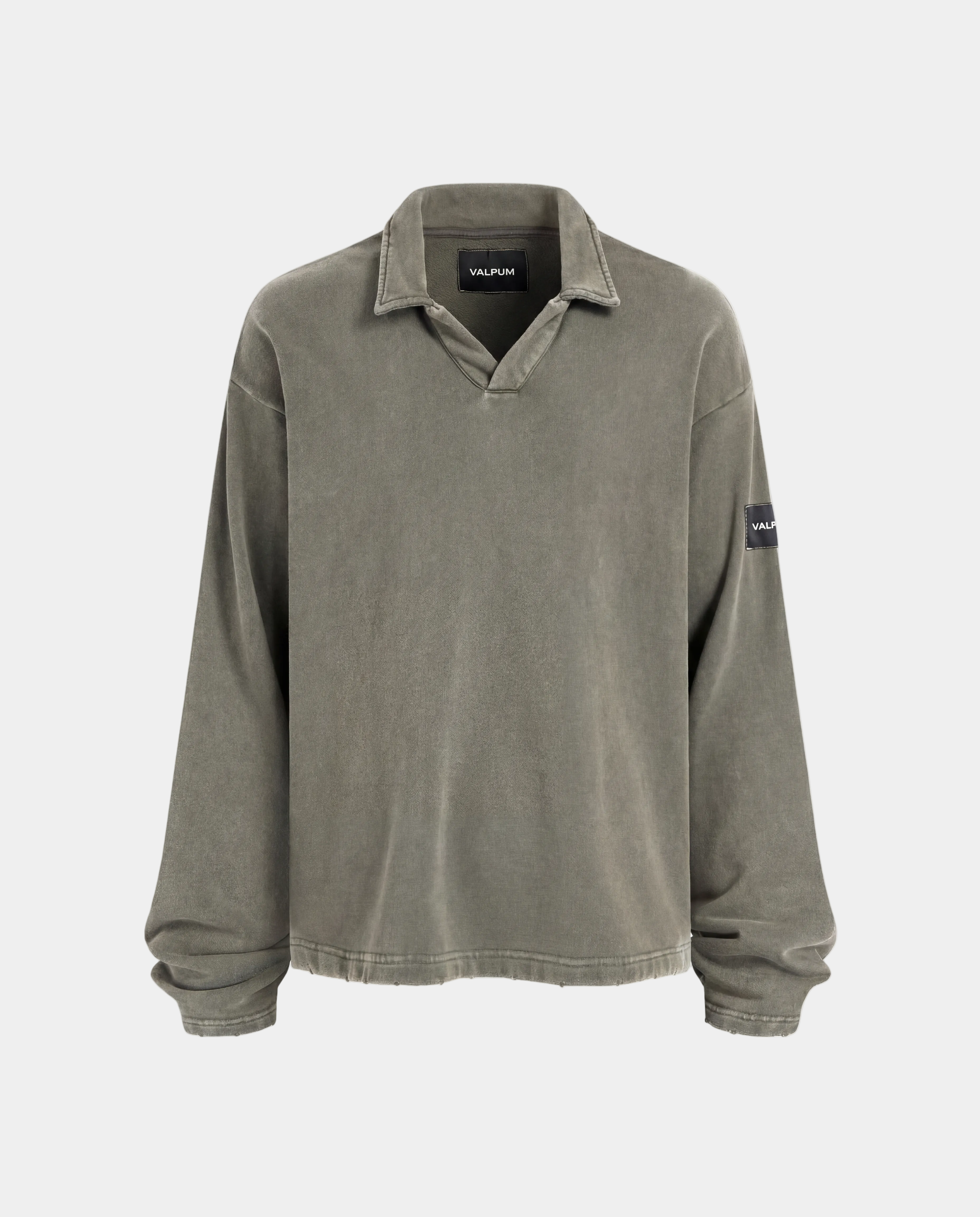WORN GREEN POLO