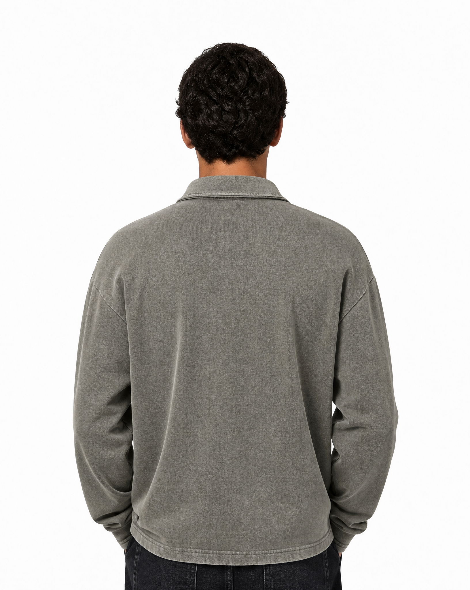 WORN GREEN POLO