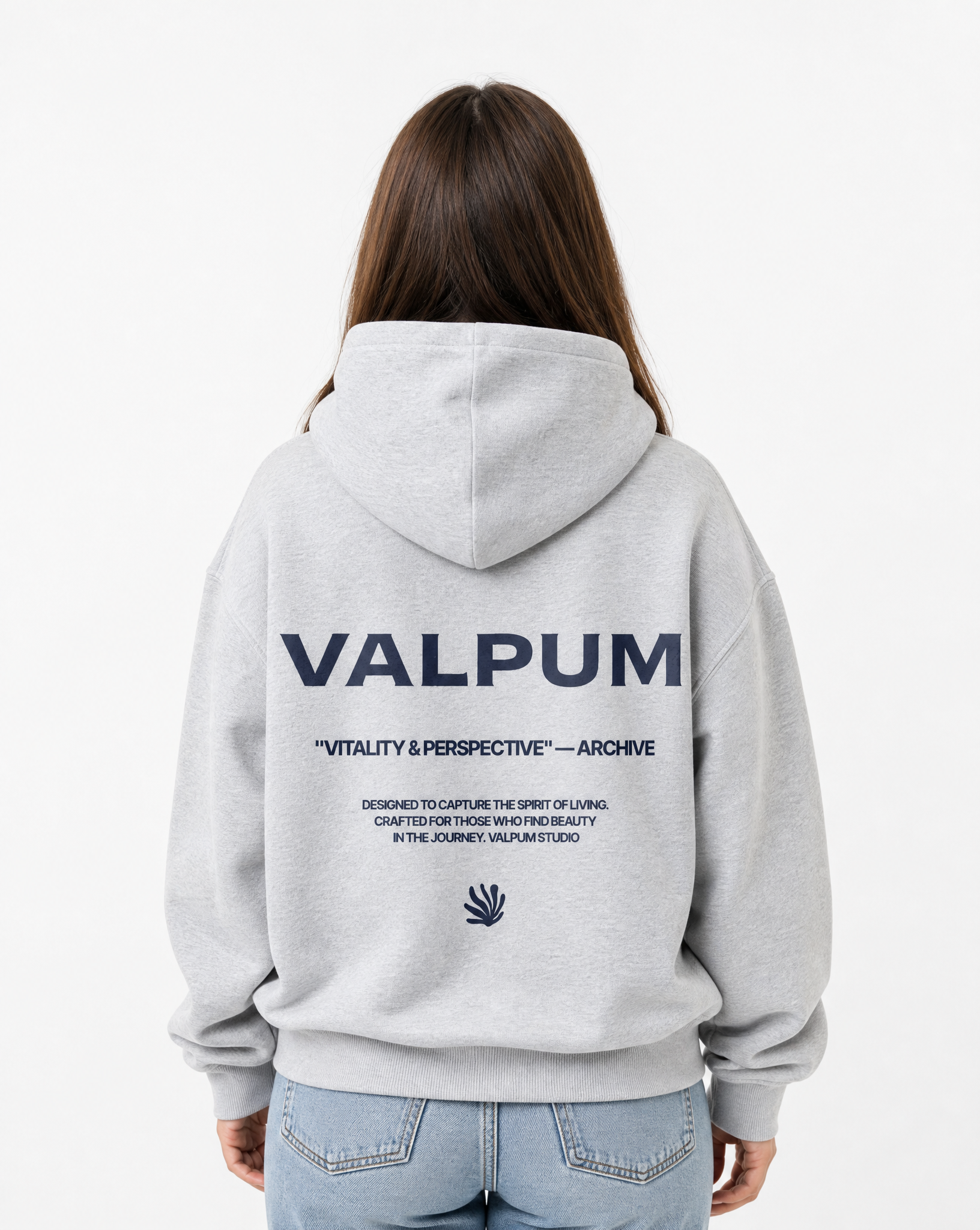 VITALITY GREY HOODIE
