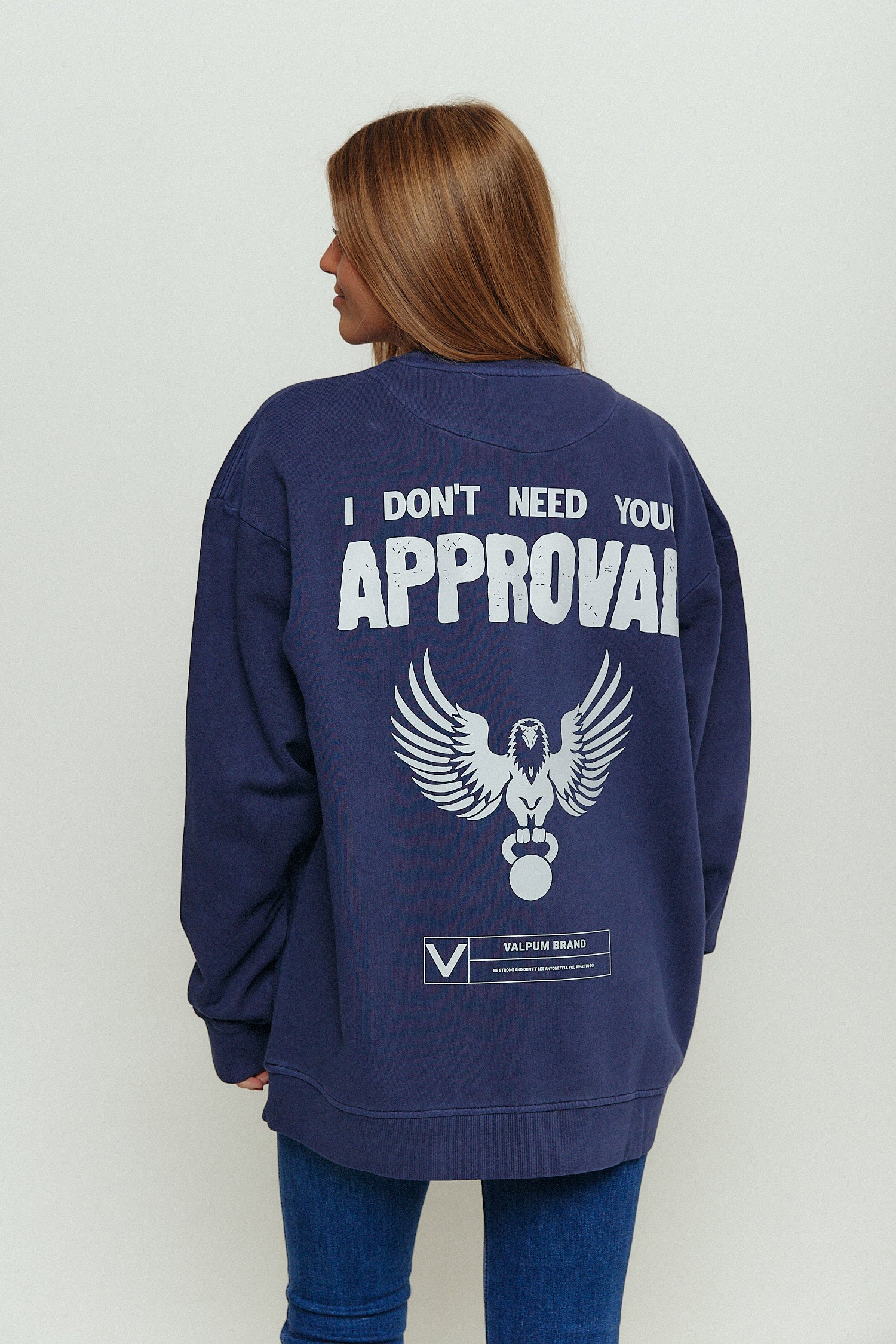 EAGLE MARITIME BLUE CREWNECK