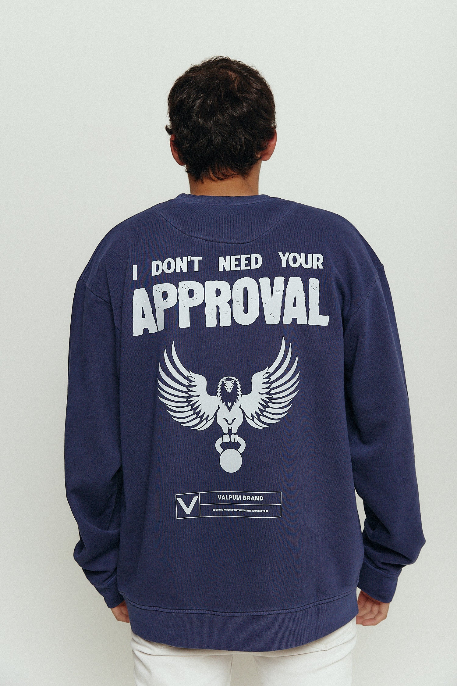 EAGLE MARITIME BLUE CREWNECK