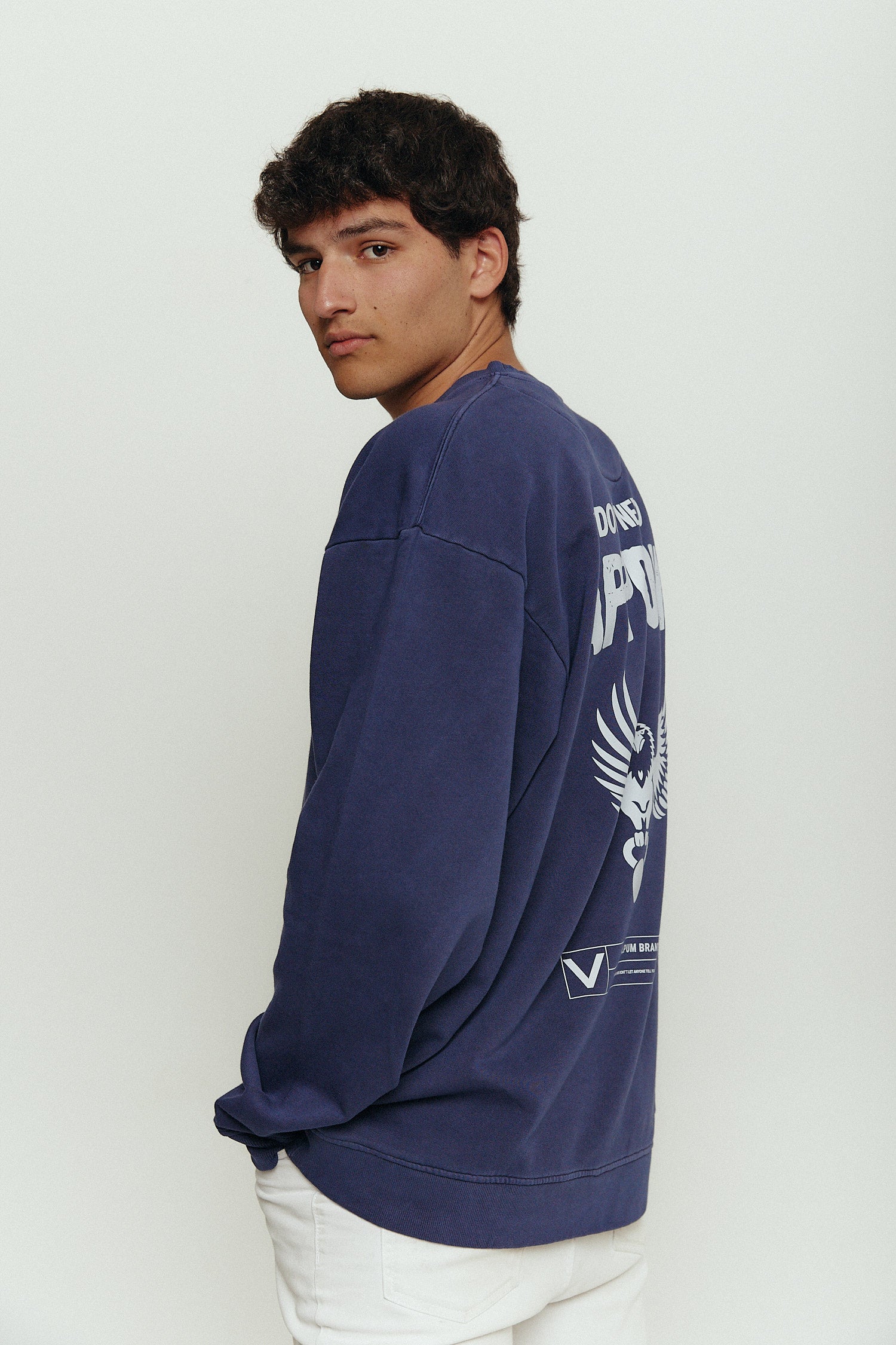 EAGLE MARITIME BLUE CREWNECK