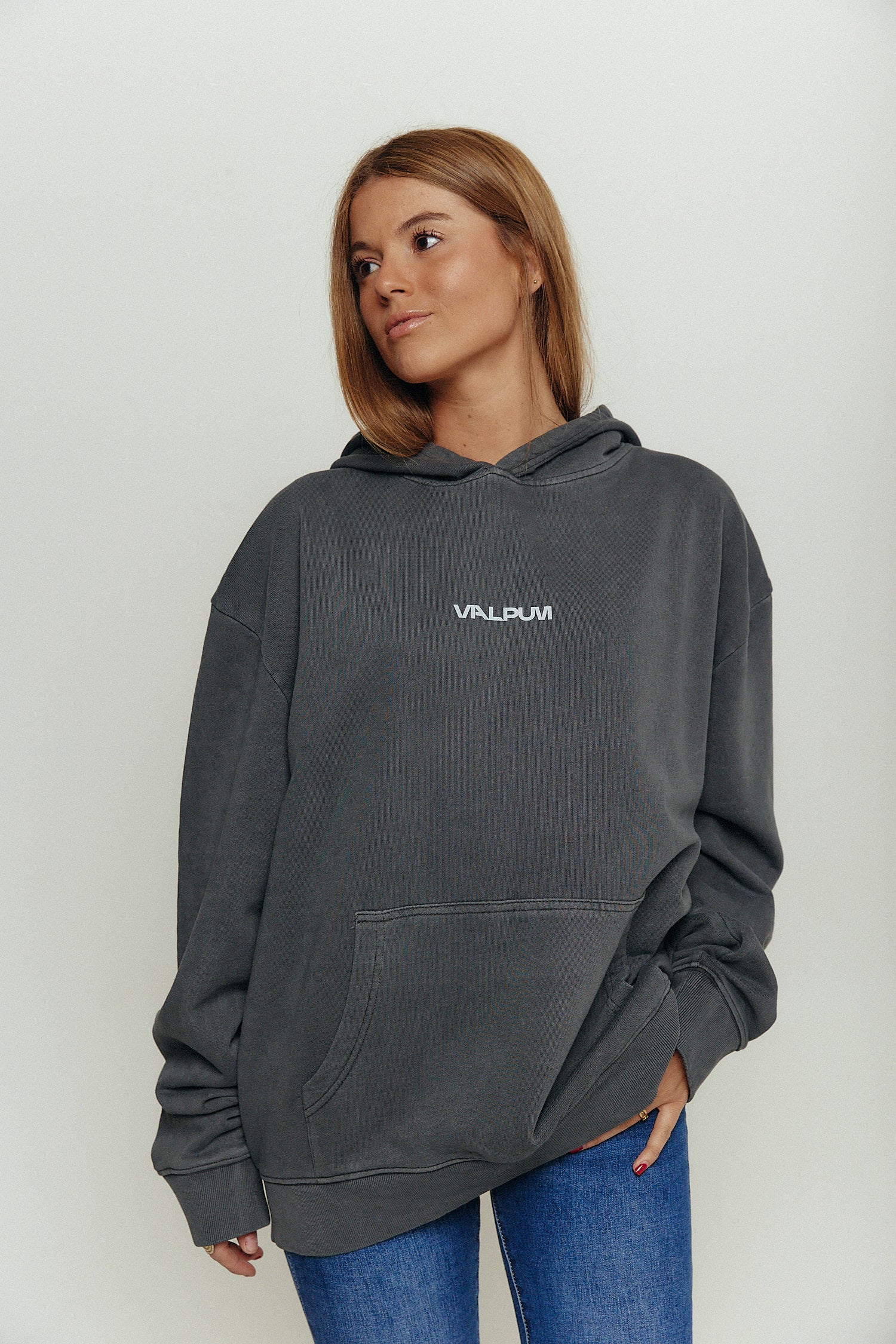 PERSONALITY BLACK OYSTER HOODIE