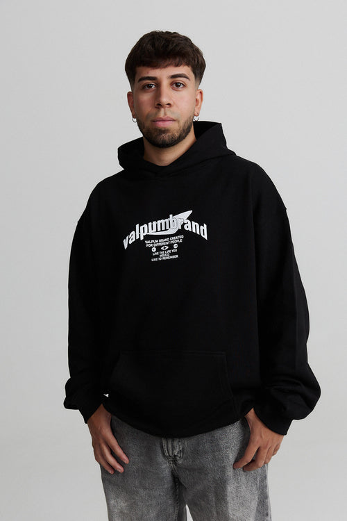 CLASSIC BLACK HOODIE