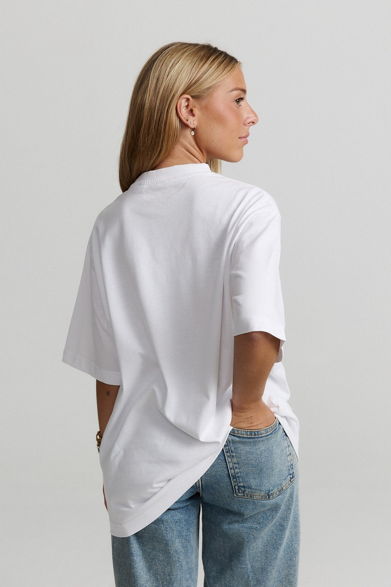 TROPICAL WHITE T-SHIRT